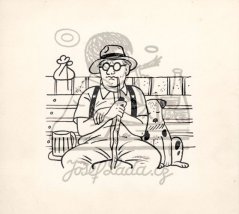 Můj táta Josef Lada - Byl tátovi stálým společníkem 1963