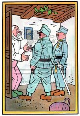 Osudy dobého vojáka Švejka - Švejk s Vaňkem u starosty 1953-4