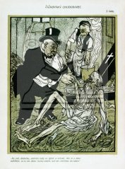 Karikatury - Žižkovský chudobinec 1911