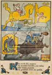 Erbenova národní říkadla - Kdo mně dá, pojede 1921