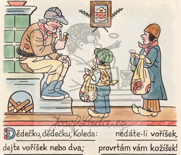 Dědečku, dědečku, Koleda 1945