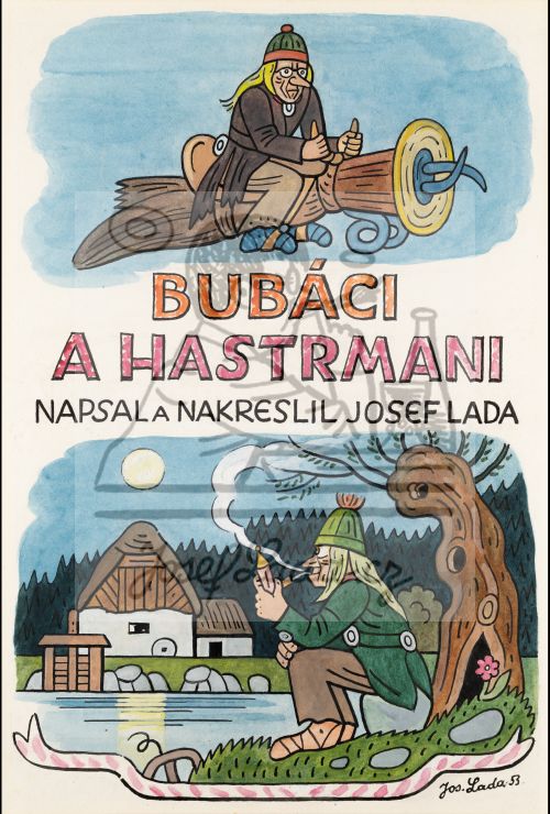 Bubáci a hastrmani - Přebal 1953