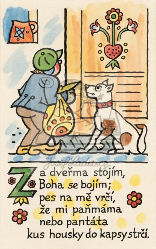 Za dveřma stojím 1929