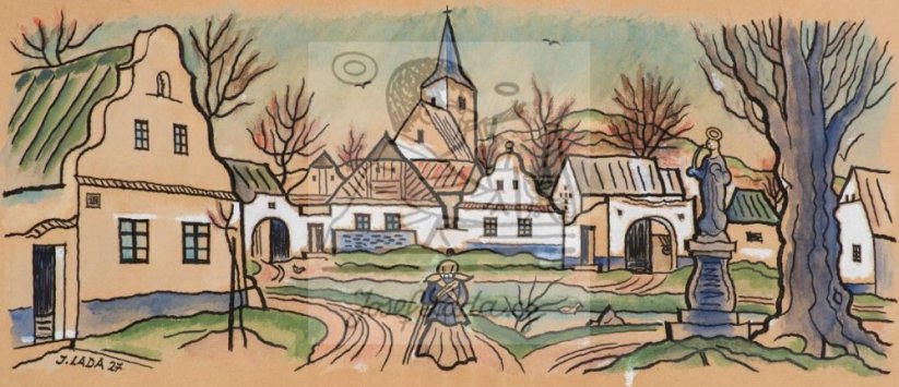 Náves 1927