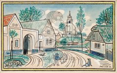 První jarní vyjížďka 1933