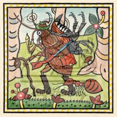 Ladovy veselé učebnice: Brouci a hmyz - Střevlík 1932