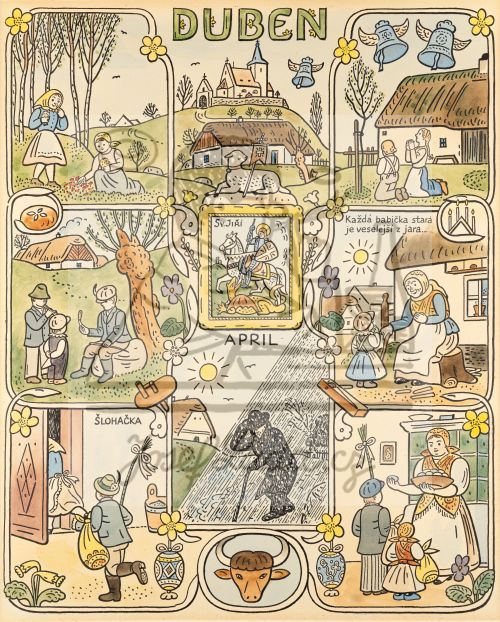 Cyklus 12 měsíců - Duben 1941