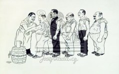 Očkování státních úředníků 1914