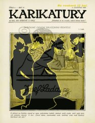 Karikatury - Dušičkové zjevení policejního ředitele 1909