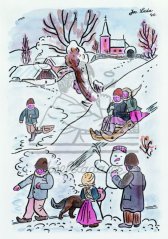 Zimní radovánky 1940