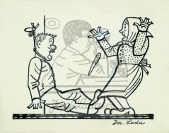 Oběšený, kolem 1940