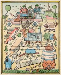 Pražský ilustrovaný zpravodaj - Zvěř se organizuje 1930