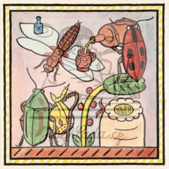 Ladovy veselé učebnice: Brouci a hmyz - Vážka 1932