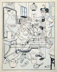 V holičství 1914