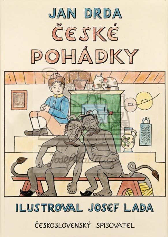 České pohádky - Přebal 1957