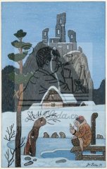 Hastrman v zimě 1957