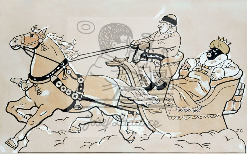 Betlém (Příjezd černošského krále) 1920