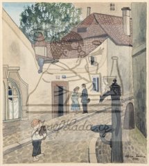 Kapucínská ulička 1952