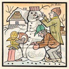 Veselý krok přes celý rok - Sněhulák 1929