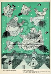 V noci filipojakubské, kolem 1914