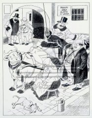 Fiakr s krávou, kolem 1916