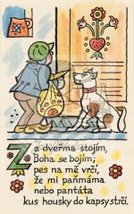 Za dveřma stojím 1929