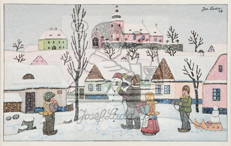 Stavíme sněhuláka 1948