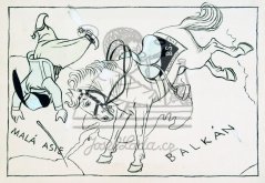 Turci do Turecka! (Balkánský oř) 1912