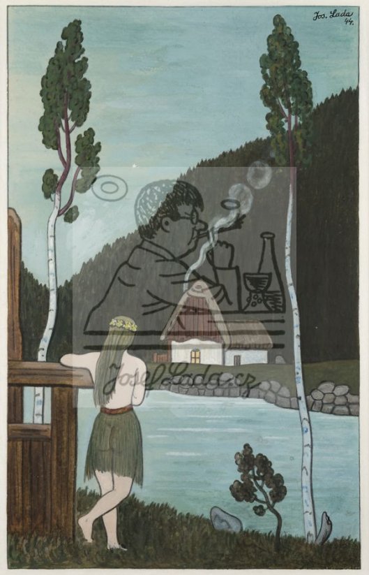 Rusalka u mlýna 1944