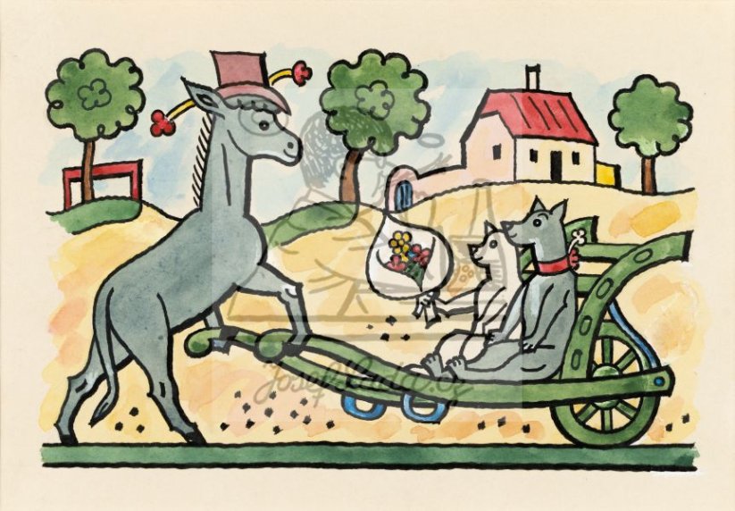 Mňoukačky naší kočky - Oslíčku, milý oslíčku 1930