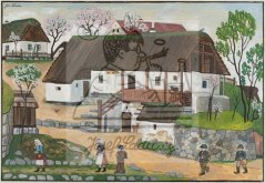 Cestou do školy na jaře 1934