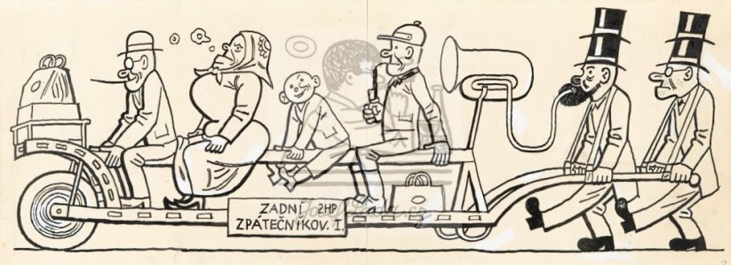 Pestrý týden - Na cestě do Zpátečníkova 1927