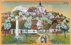 Cestou ze vsi (Jarní stromy) 1941