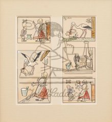 Čáp a štěně 1937