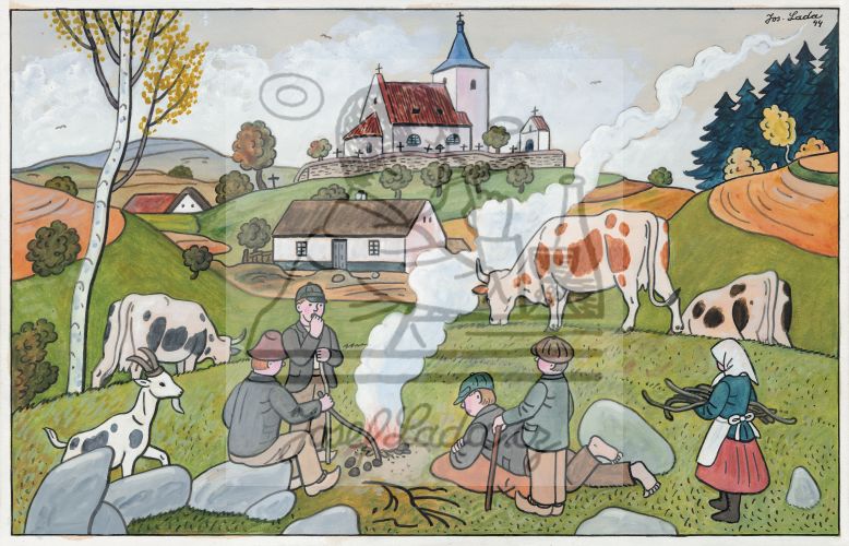 Na pastvě 1944