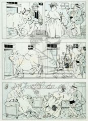 Jak kráva napálila rodinku 1915