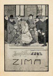 Veselá Praha - Humoristický kalendář - Zima 1907