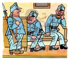 Osudy dobého vojáka Švejka - Švejk s opilou eskortou 1953-4