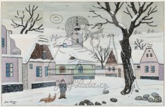 Zimní krajina 1946