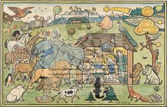 Zvířátka u jesliček 1931
