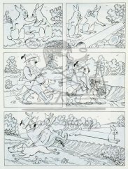 Jak zající přelstili lovce 1915
