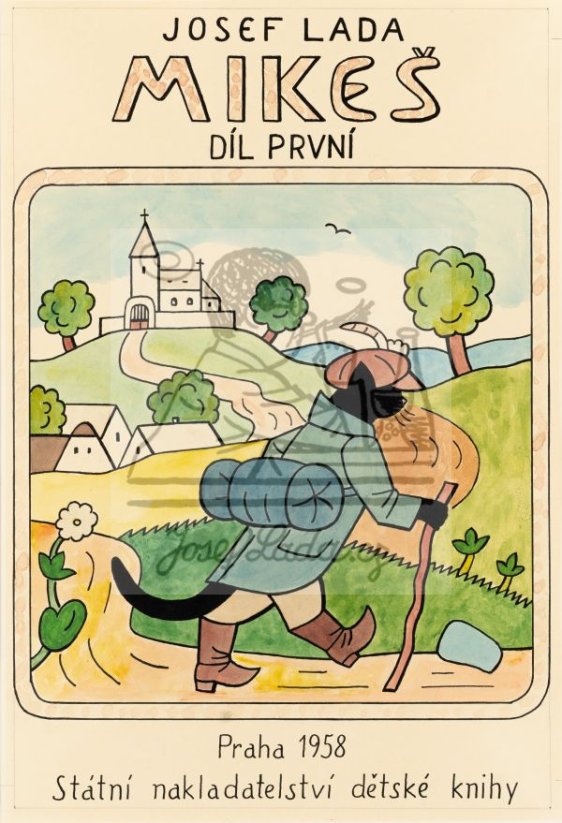 Mikeš (titulní list) díl první 1957