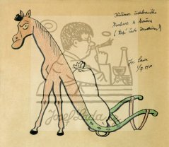 Kůň - trakař 1920