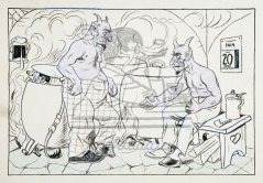 Čerti u kotlů 1914