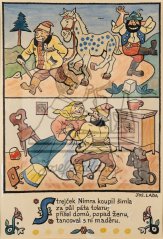 Erbenova národní říkadla - Strejček Nimra koupil šimla 1921