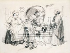 Žánrová scéna 1914