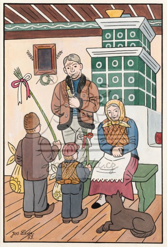 Vzpomínky z dětství - Frontispice/Koledníci 1953