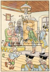 Nezbedné pohádky - kapitola O chudém královstvíčku: Audience u krále 1946