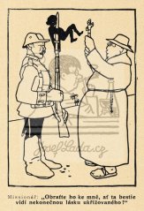 První máj anarchistů - Křesťanská láska 1907