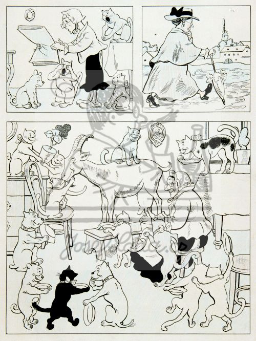 Kočičí hody 1915